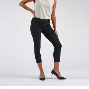 Betabrand XL dress yoga pants skinny crops black